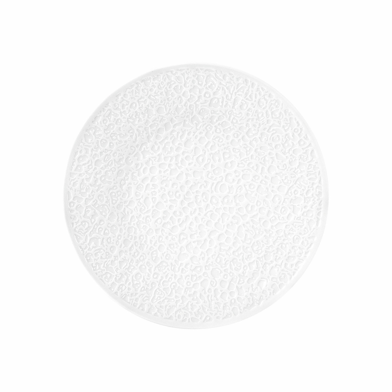 Nori, Teller flach ø 215 mm Vollrelief weiß